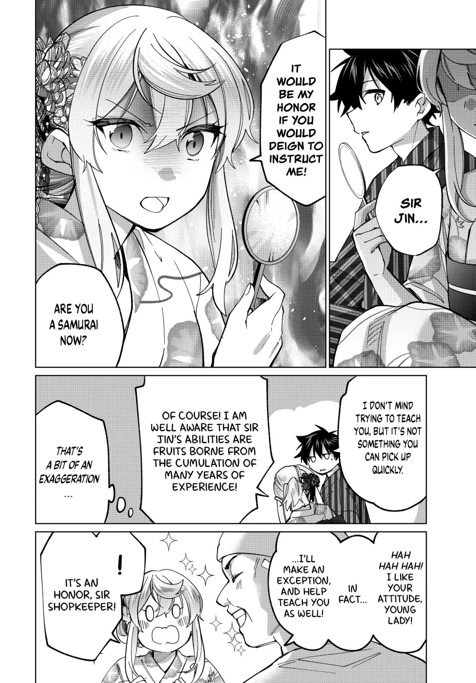 I Found a Female Knight in a Rice Field, in the Countryside They Think She’s My Wife Chapter 36 page 10 - Chapter 36