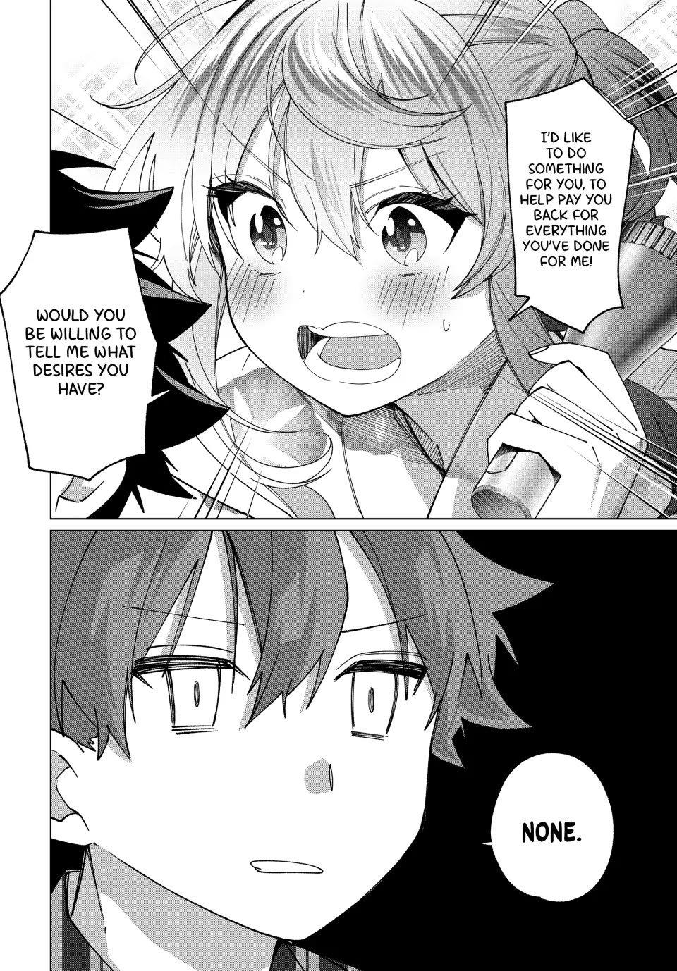 I Found a Female Knight in a Rice Field, in the Countryside They Think She’s My Wife Chapter 38 page 12 - Chapter 38