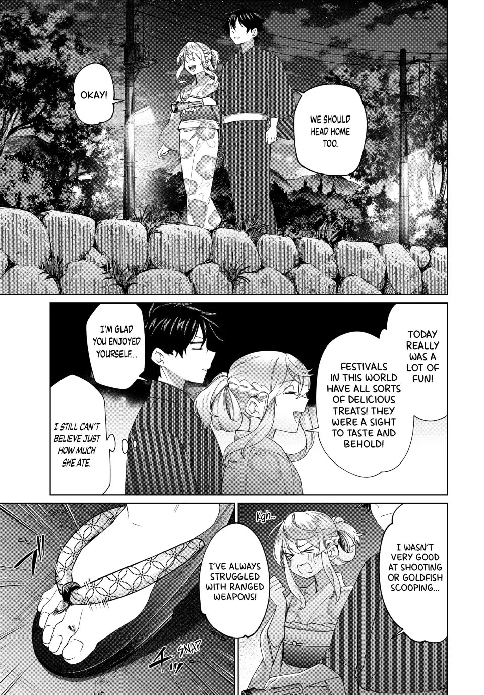 I Found a Female Knight in a Rice Field, in the Countryside They Think She’s My Wife Chapter 38 page 3 - Chapter 38