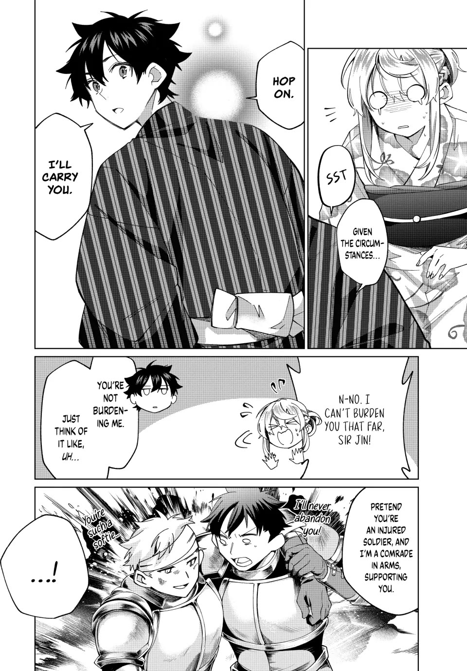 I Found a Female Knight in a Rice Field, in the Countryside They Think She’s My Wife Chapter 38 page 6 - Chapter 38