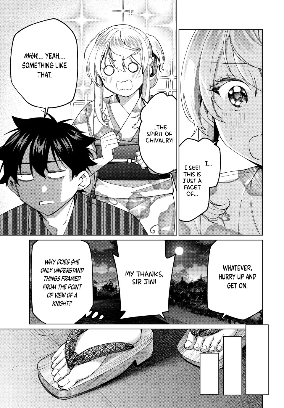 I Found a Female Knight in a Rice Field, in the Countryside They Think She’s My Wife Chapter 38 page 7 - Chapter 38