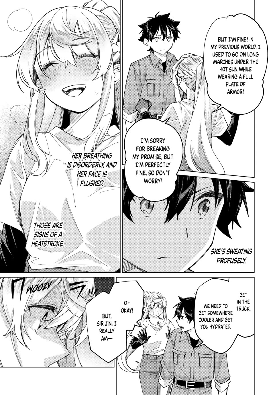 I Found a Female Knight in a Rice Field, in the Countryside They Think She’s My Wife Chapter 39 page 17 - Chapter 39