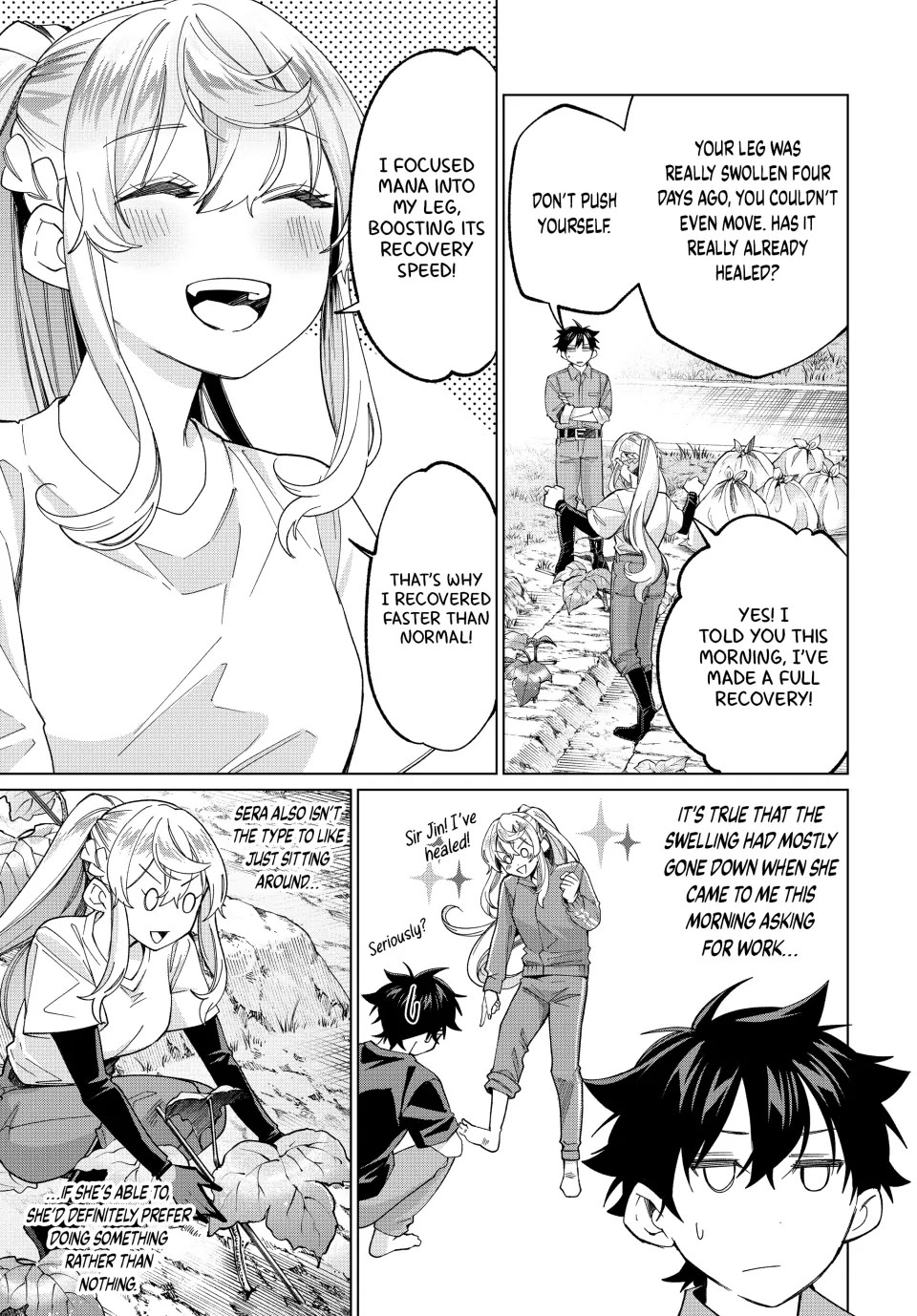 I Found a Female Knight in a Rice Field, in the Countryside They Think She’s My Wife Chapter 39 page 3 - Chapter 39