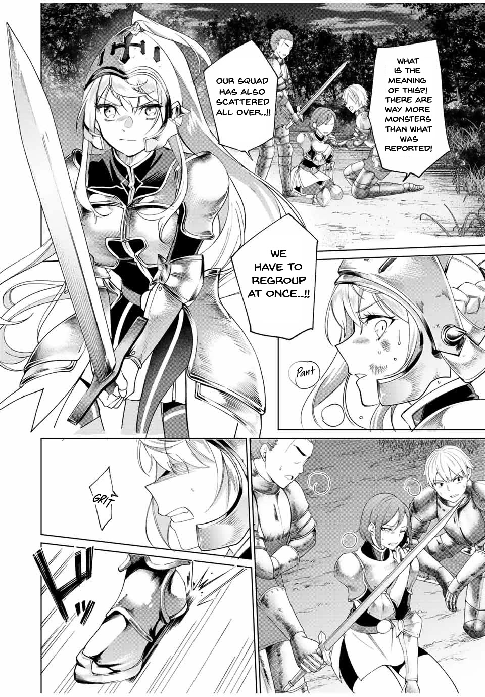 I Found a Female Knight in a Rice Field, in the Countryside They Think She’s My Wife Chapter 4 page 2 - Chapter 4: The Female Knight Who Came From Another World
