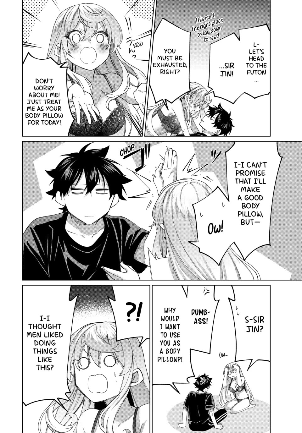 I Found a Female Knight in a Rice Field, in the Countryside They Think She’s My Wife Chapter 41 page 13 - Chapter 41
