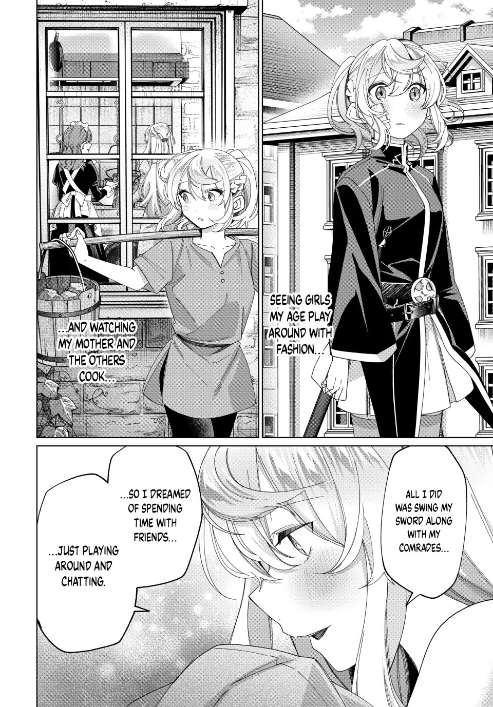 I Found a Female Knight in a Rice Field, in the Countryside They Think She’s My Wife Chapter 42 page 12 - Chapter 42