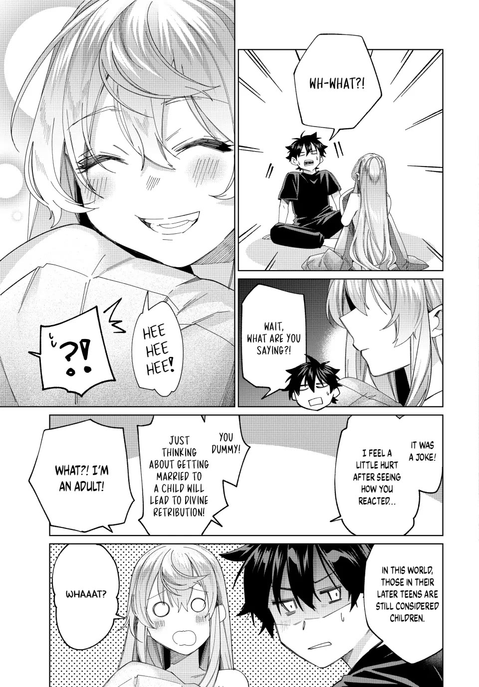 I Found a Female Knight in a Rice Field, in the Countryside They Think She’s My Wife Chapter 42 page 19 - Chapter 42