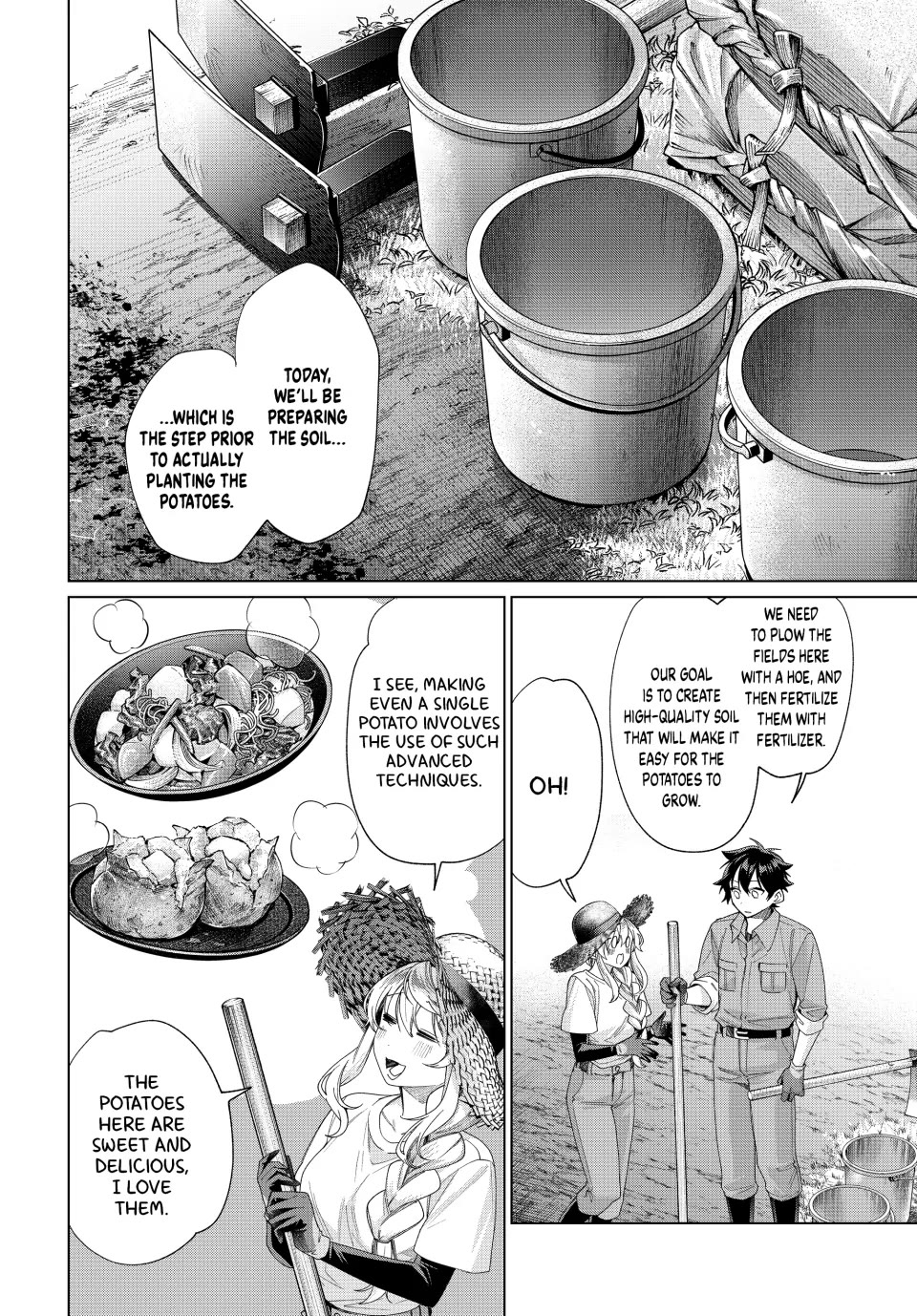 I Found a Female Knight in a Rice Field, in the Countryside They Think She’s My Wife Chapter 44 page 8 - Chapter 44