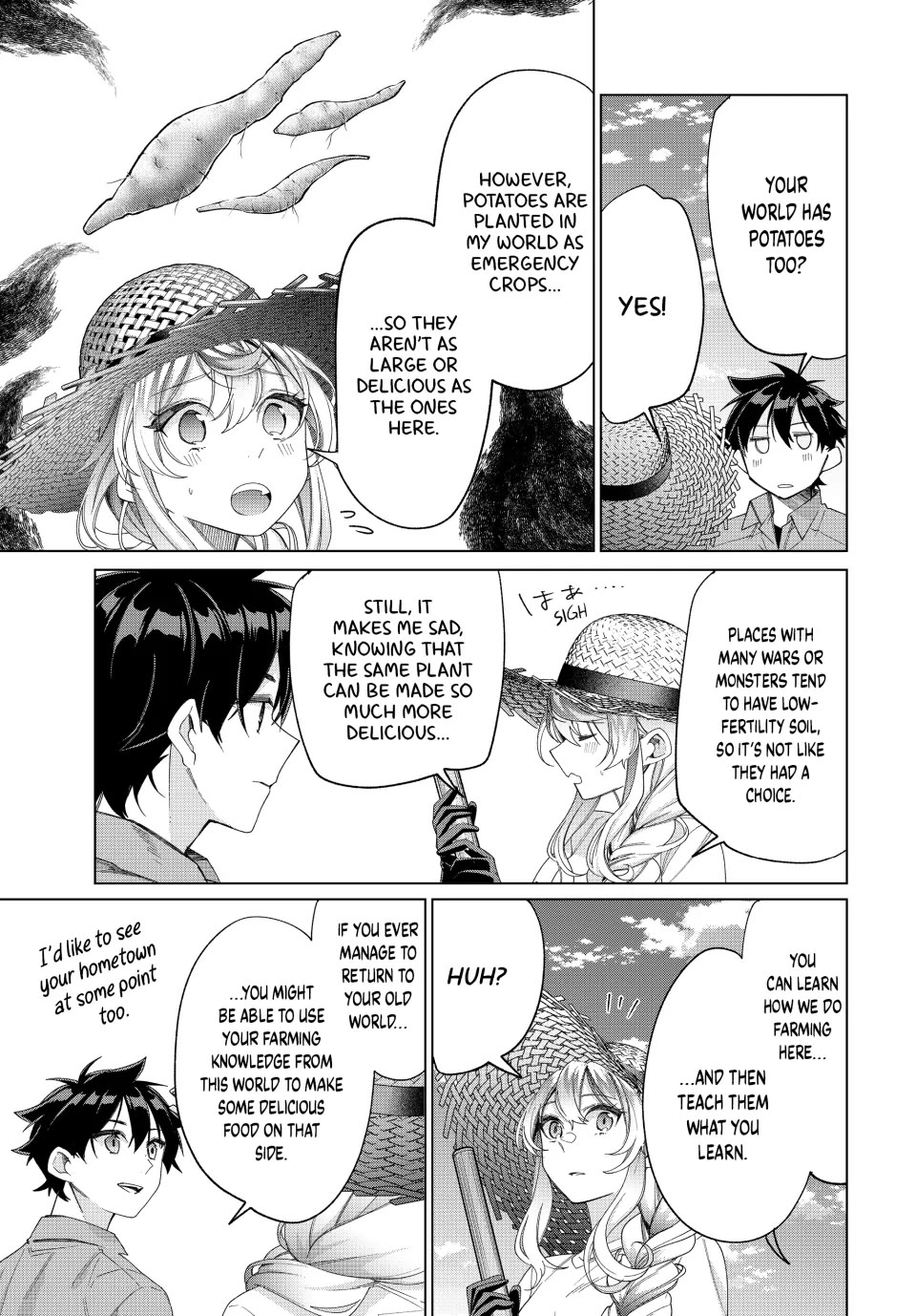I Found a Female Knight in a Rice Field, in the Countryside They Think She’s My Wife Chapter 44 page 9 - Chapter 44