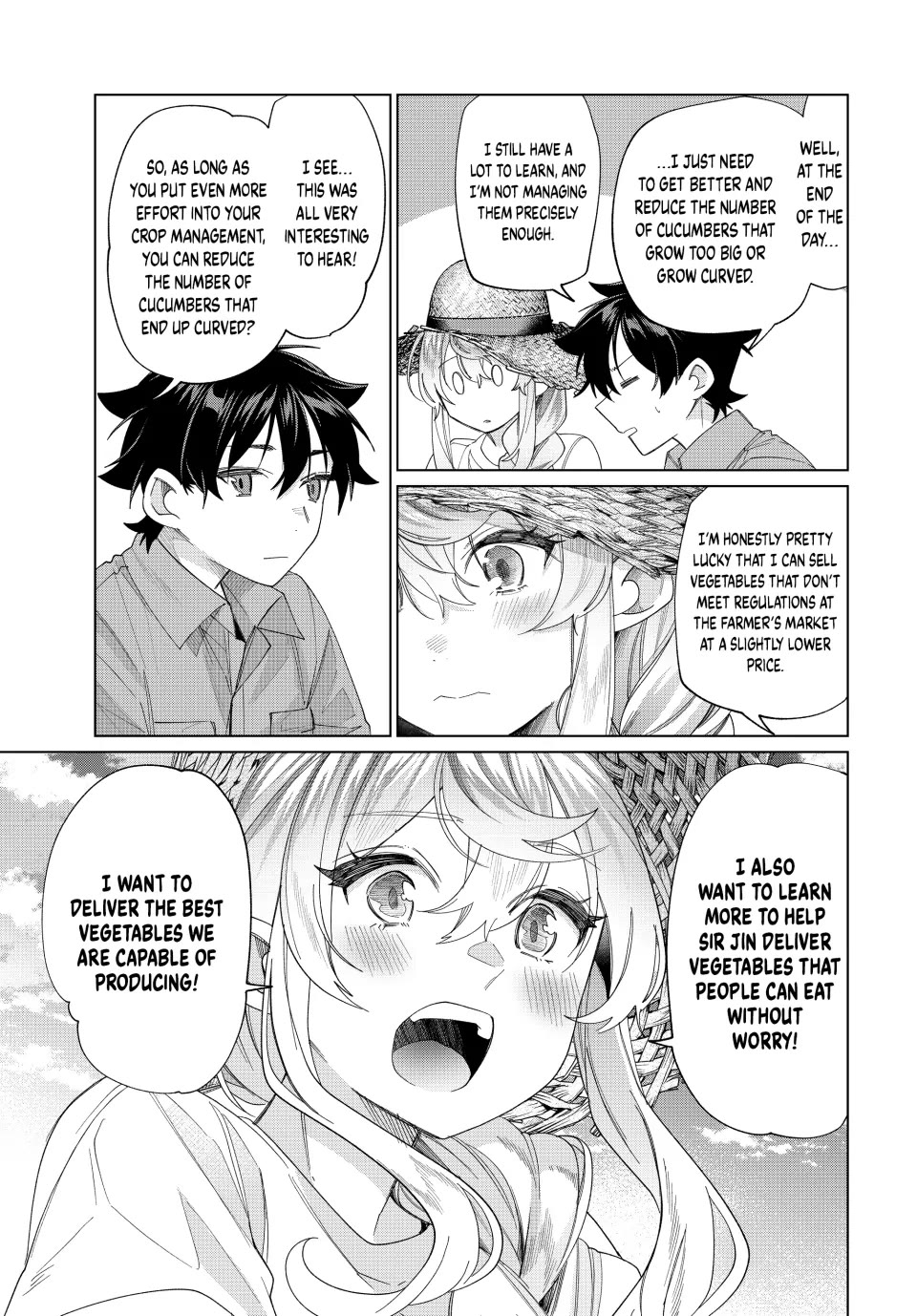 I Found a Female Knight in a Rice Field, in the Countryside They Think She’s My Wife Chapter 45 page 13 - Chapter 45