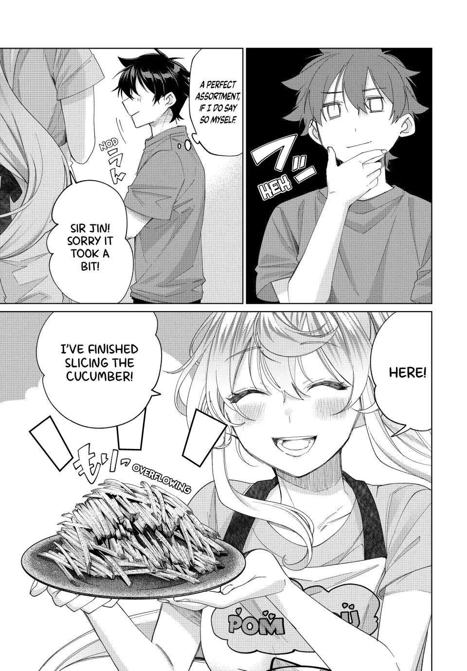 I Found a Female Knight in a Rice Field, in the Countryside They Think She’s My Wife Chapter 45 page 21 - Chapter 45