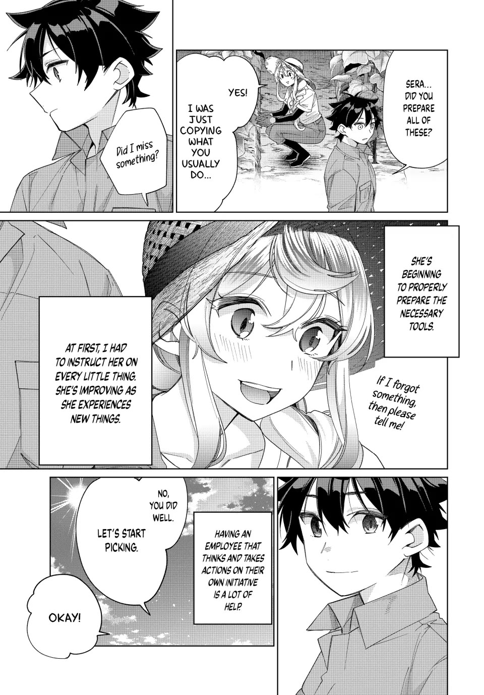 I Found a Female Knight in a Rice Field, in the Countryside They Think She’s My Wife Chapter 45 page 3 - Chapter 45