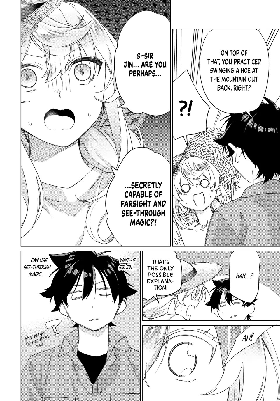 I Found a Female Knight in a Rice Field, in the Countryside They Think She’s My Wife Chapter 46 page 10 - Chapter 46