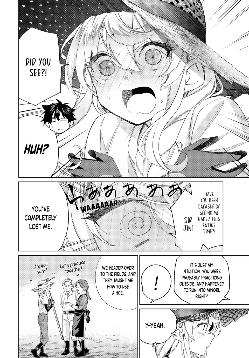 I Found a Female Knight in a Rice Field, in the Countryside They Think She’s My Wife Chapter 46 page 12 - Chapter 46