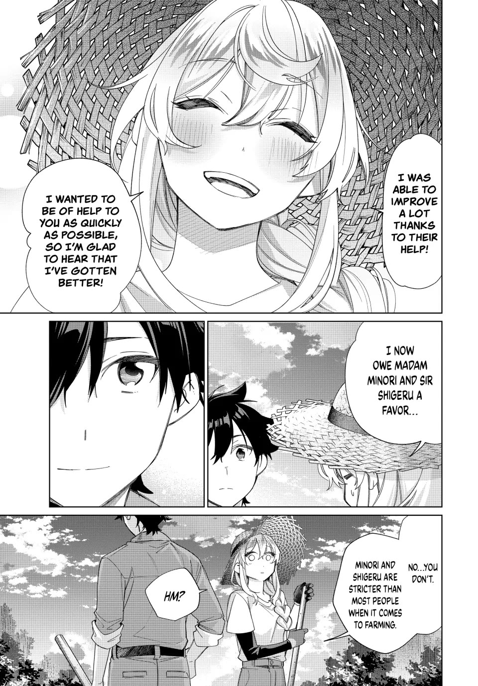I Found a Female Knight in a Rice Field, in the Countryside They Think She’s My Wife Chapter 46 page 13 - Chapter 46