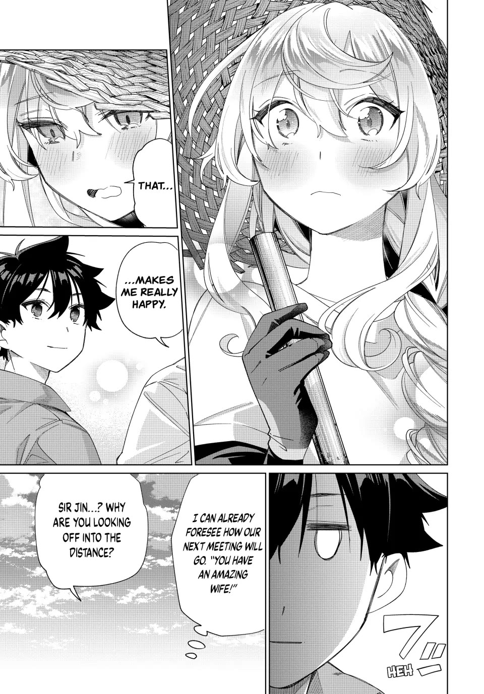 I Found a Female Knight in a Rice Field, in the Countryside They Think She’s My Wife Chapter 46 page 15 - Chapter 46