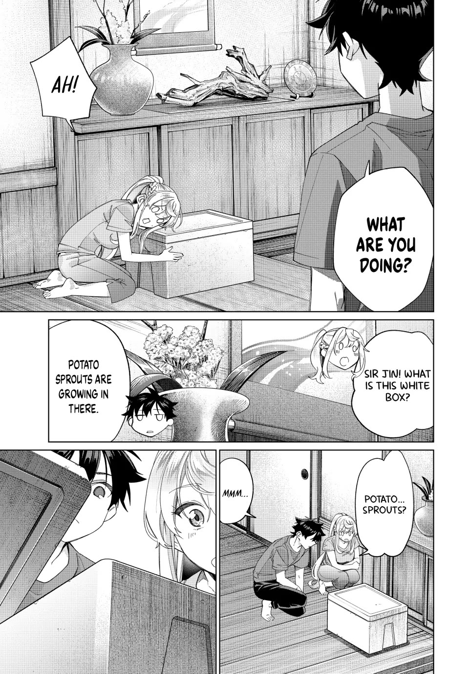 I Found a Female Knight in a Rice Field, in the Countryside They Think She’s My Wife Chapter 46 page 3 - Chapter 46