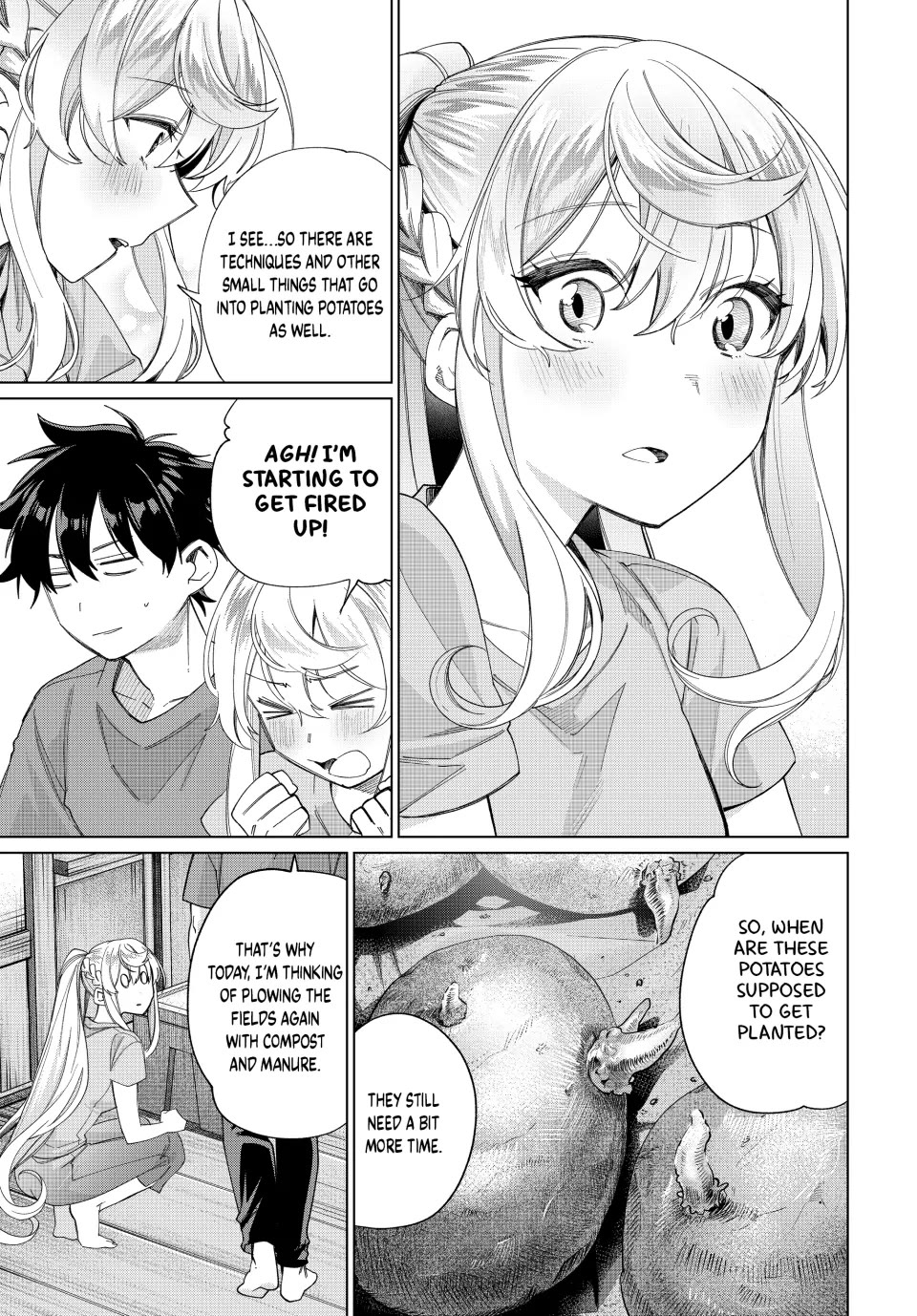 I Found a Female Knight in a Rice Field, in the Countryside They Think She’s My Wife Chapter 46 page 5 - Chapter 46