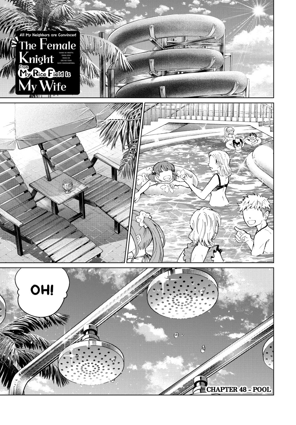 I Found a Female Knight in a Rice Field, in the Countryside They Think She’s My Wife Chapter 48 page 1 - Chapter 48