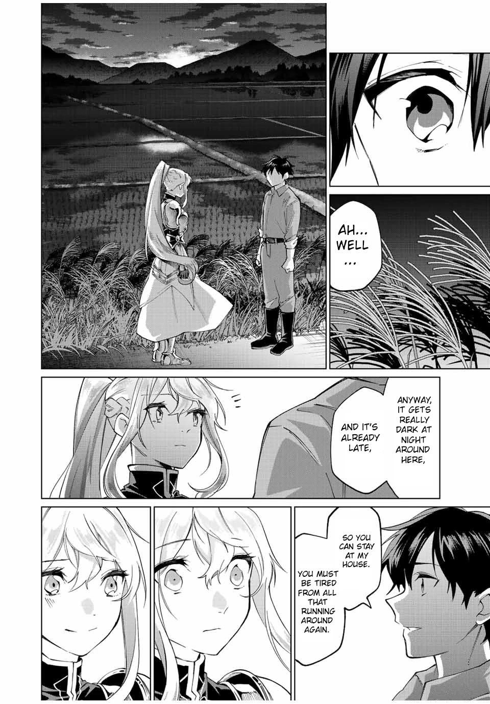 I Found a Female Knight in a Rice Field, in the Countryside They Think She’s My Wife Chapter 5 page 13 - Chapter 5: The Female Knight and Homesickness