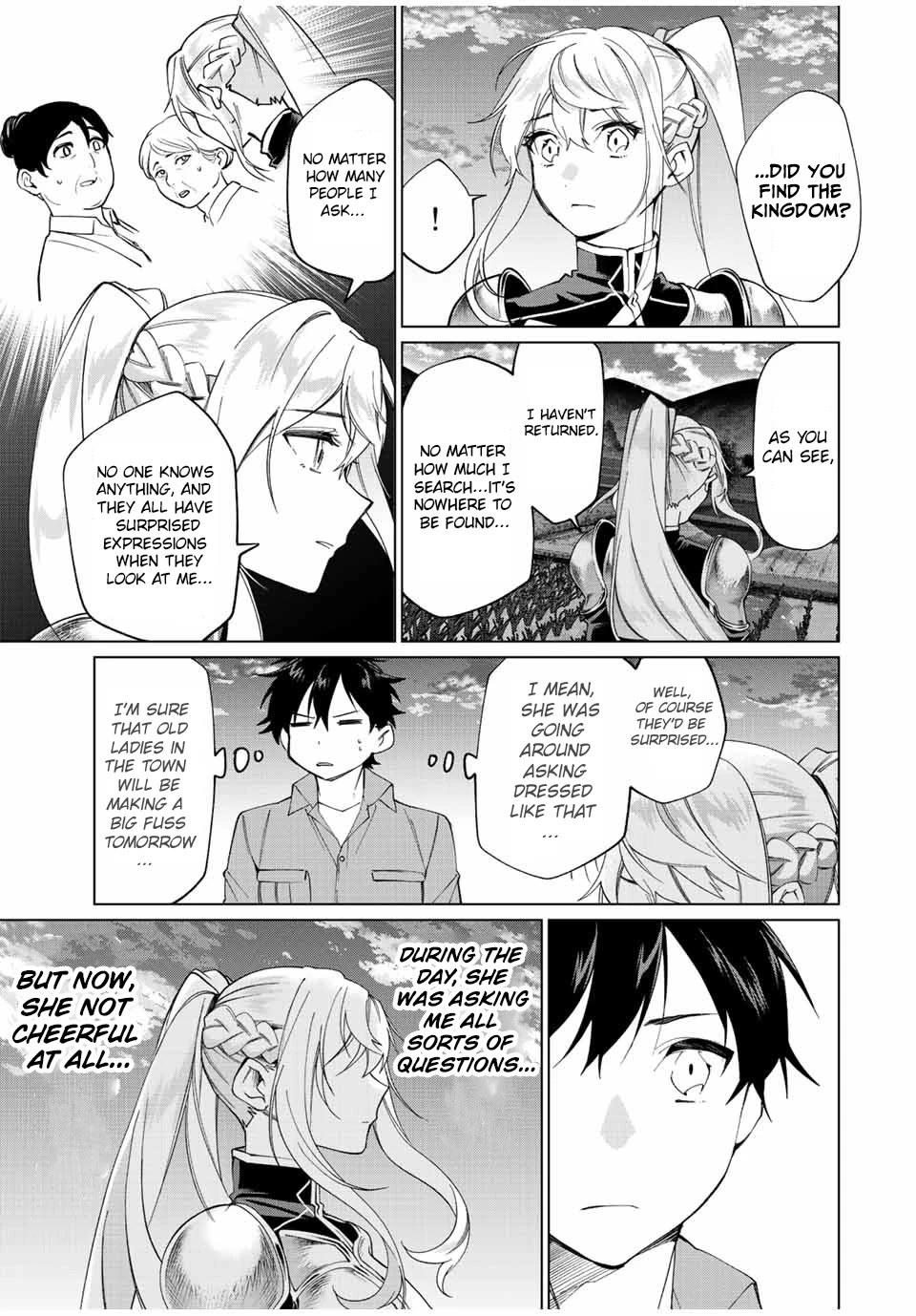 I Found a Female Knight in a Rice Field, in the Countryside They Think She’s My Wife Chapter 5 page 8 - Chapter 5: The Female Knight and Homesickness