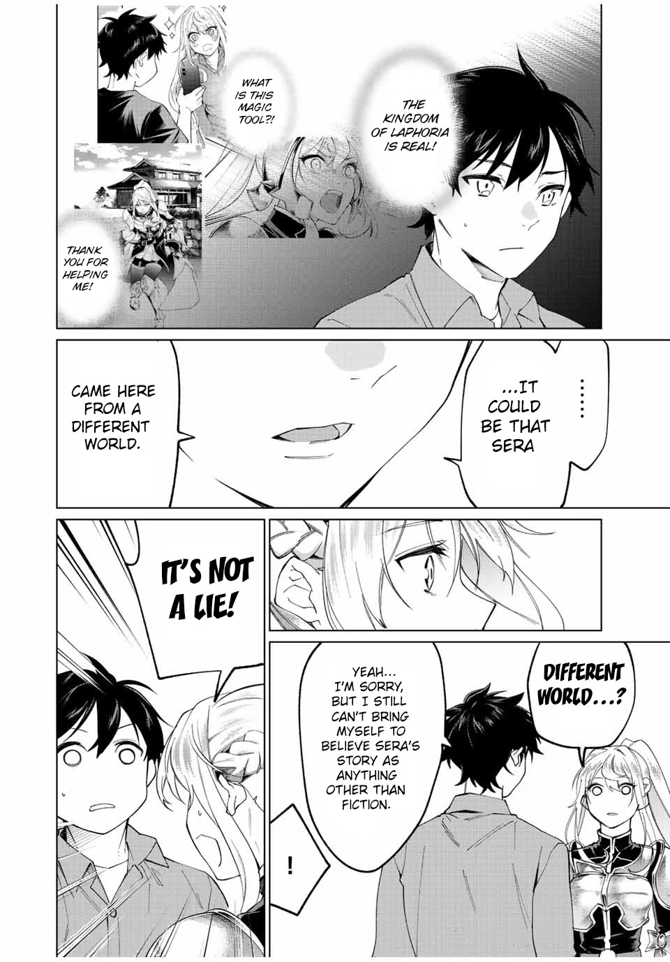 I Found a Female Knight in a Rice Field, in the Countryside They Think She’s My Wife Chapter 5 page 9 - Chapter 5: The Female Knight and Homesickness