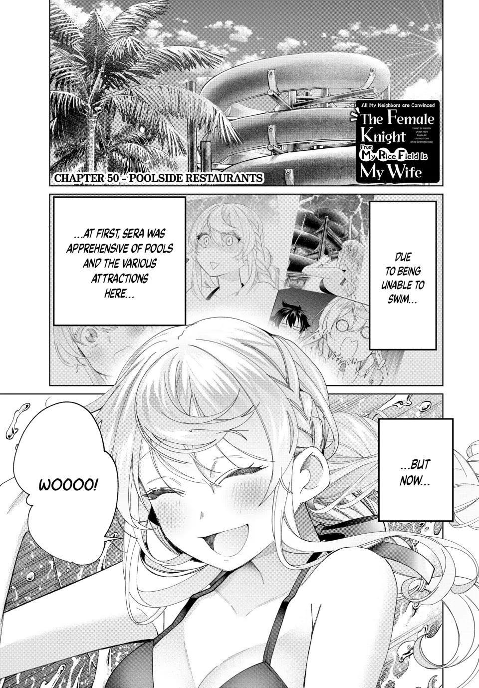 I Found a Female Knight in a Rice Field, in the Countryside They Think She’s My Wife Chapter 50 page 1 - Chapter 50