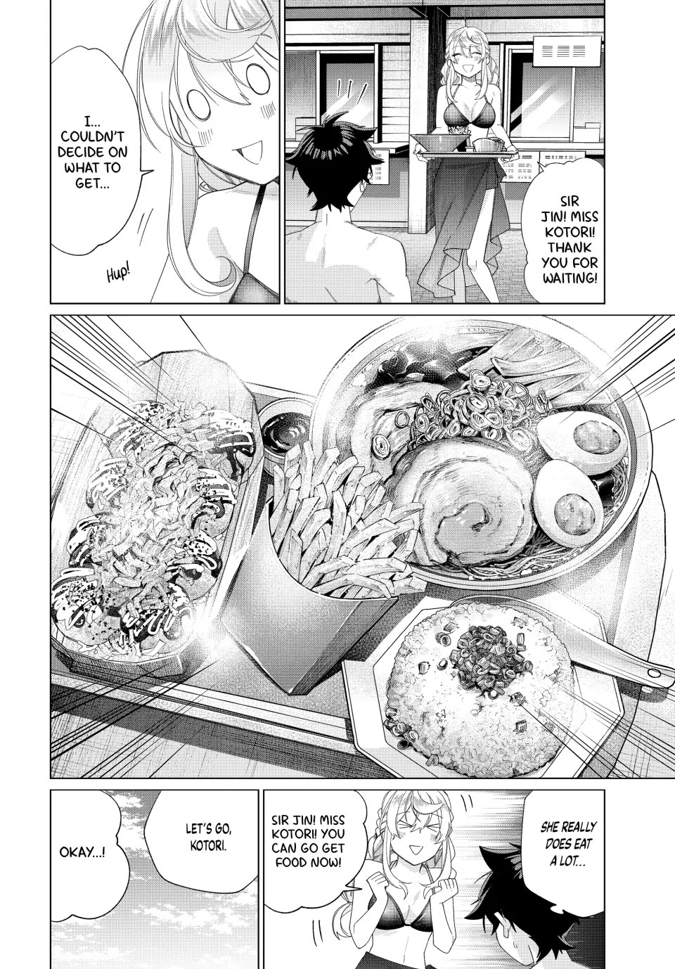 I Found a Female Knight in a Rice Field, in the Countryside They Think She’s My Wife Chapter 50 page 14 - Chapter 50