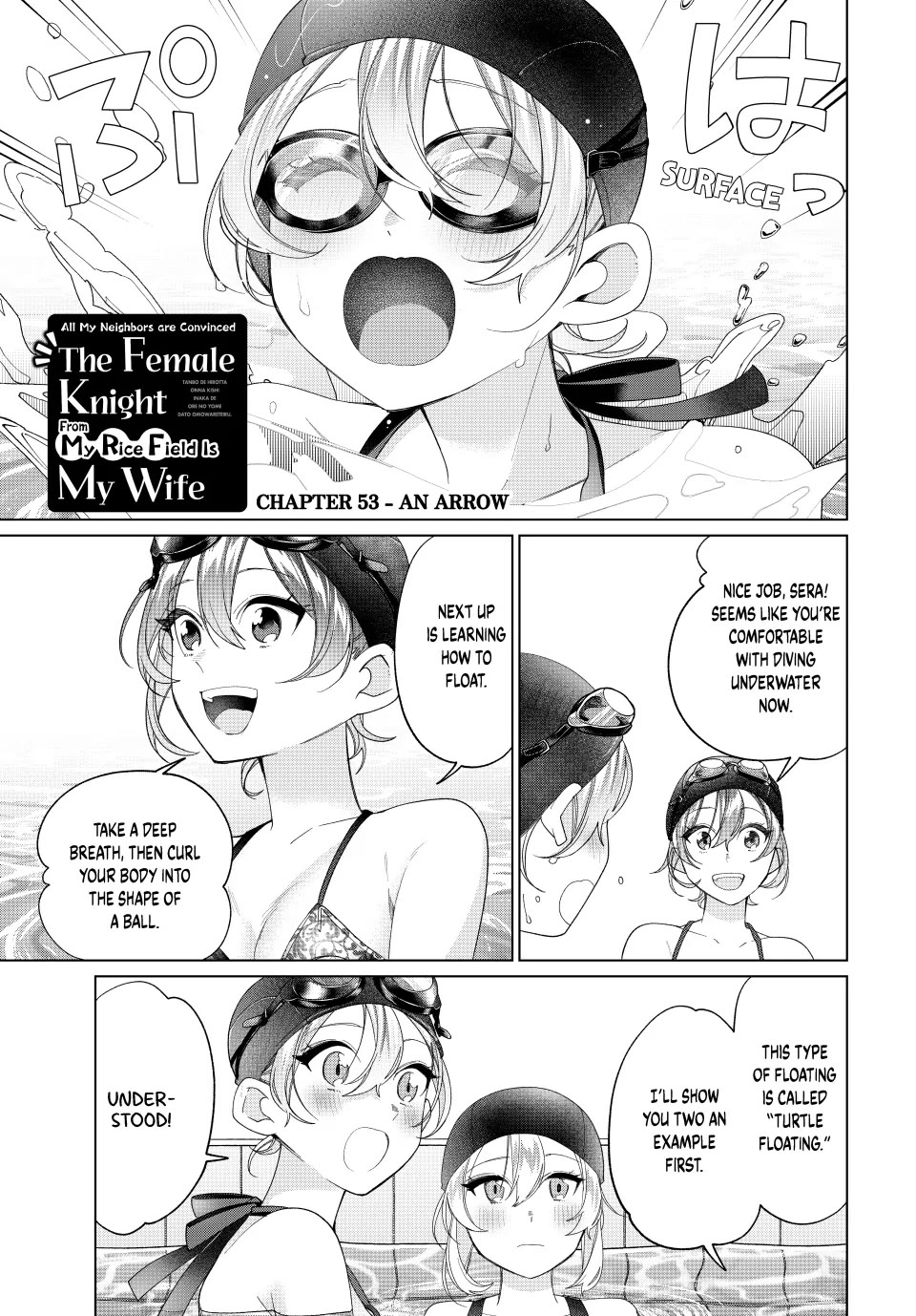 I Found a Female Knight in a Rice Field, in the Countryside They Think She’s My Wife Chapter 53 page 1 - Chapter 53