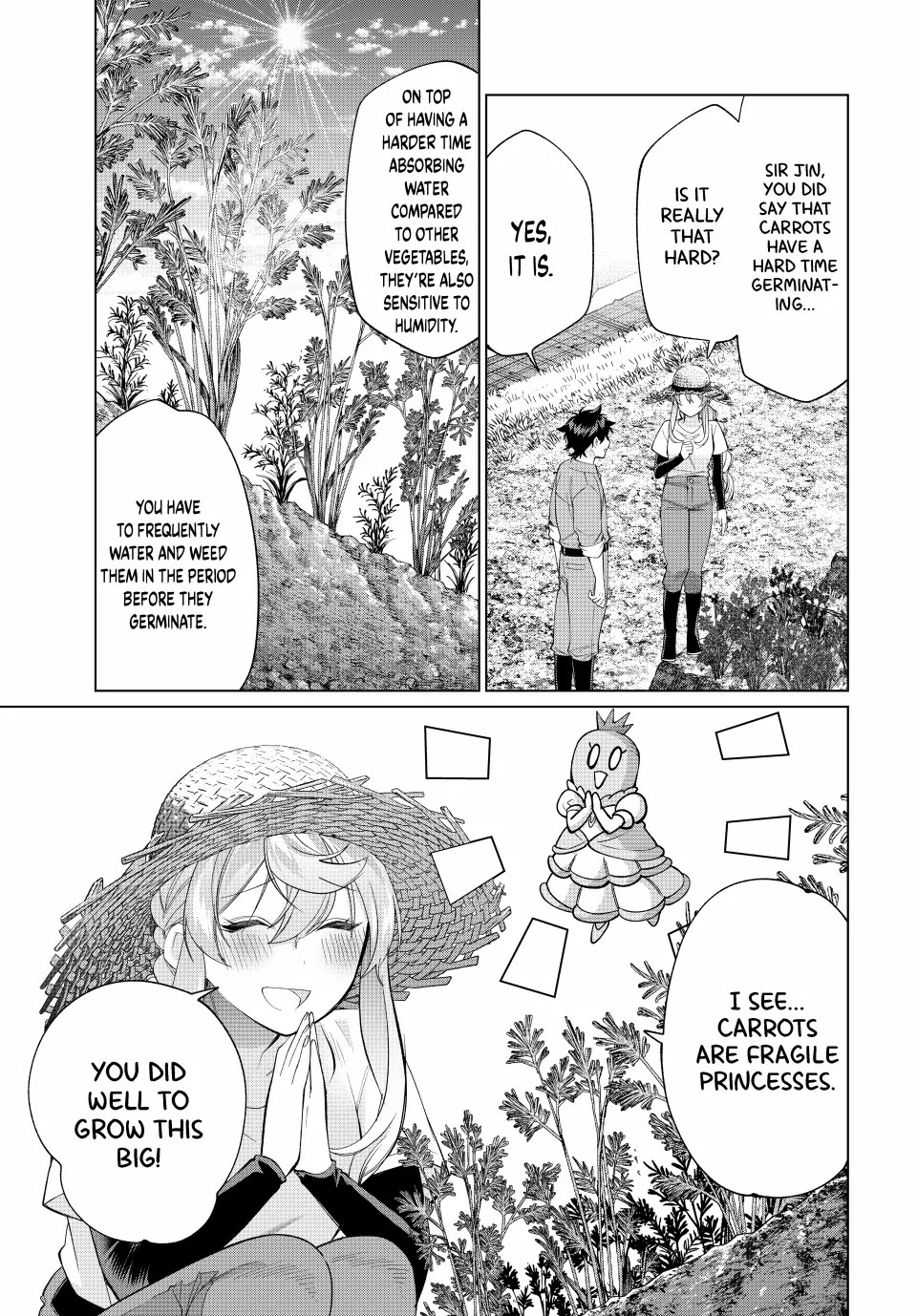 I Found a Female Knight in a Rice Field, in the Countryside They Think She’s My Wife Chapter 56 page 11 - Chapter 56
