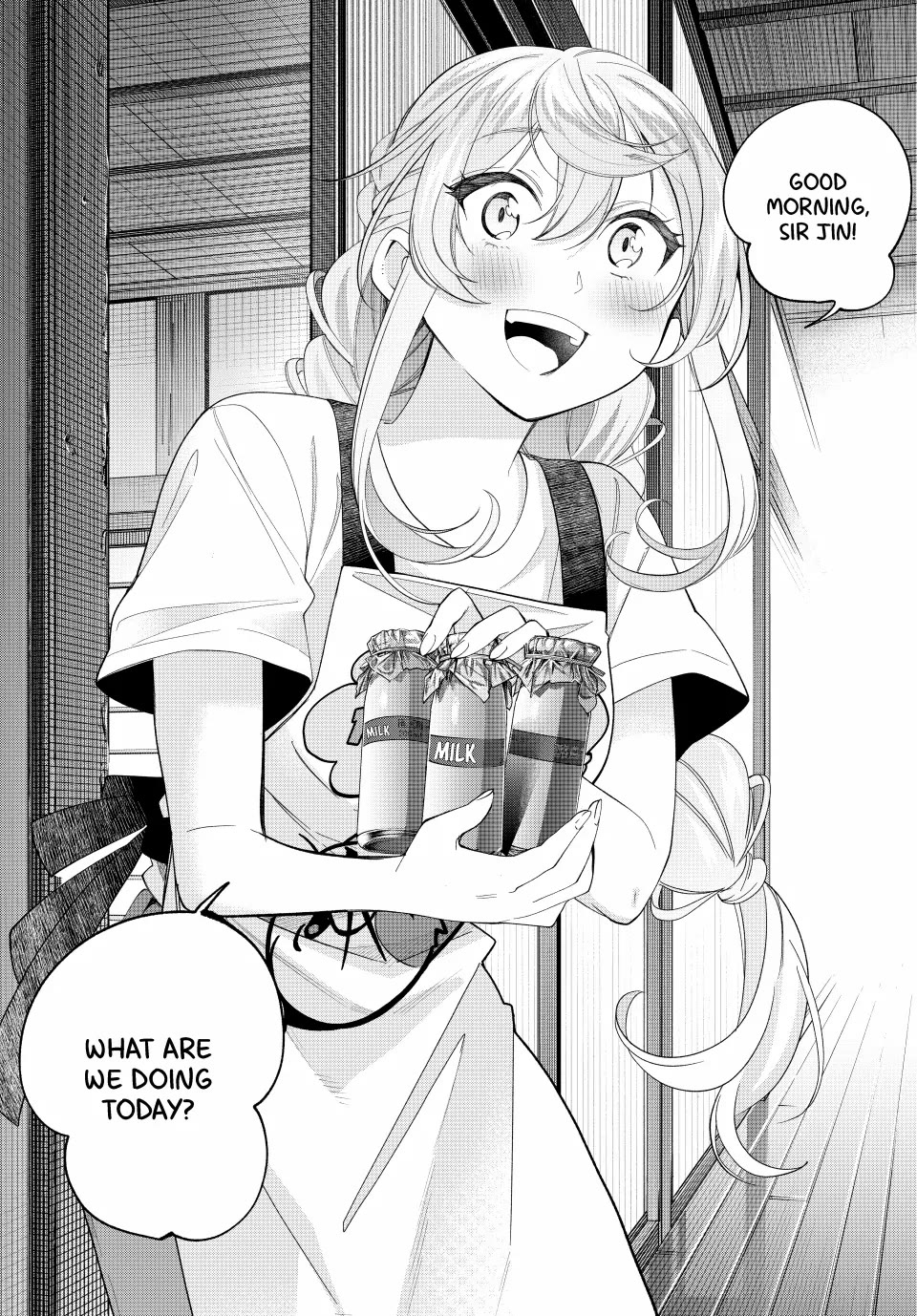I Found a Female Knight in a Rice Field, in the Countryside They Think She’s My Wife Chapter 56 page 5 - Chapter 56
