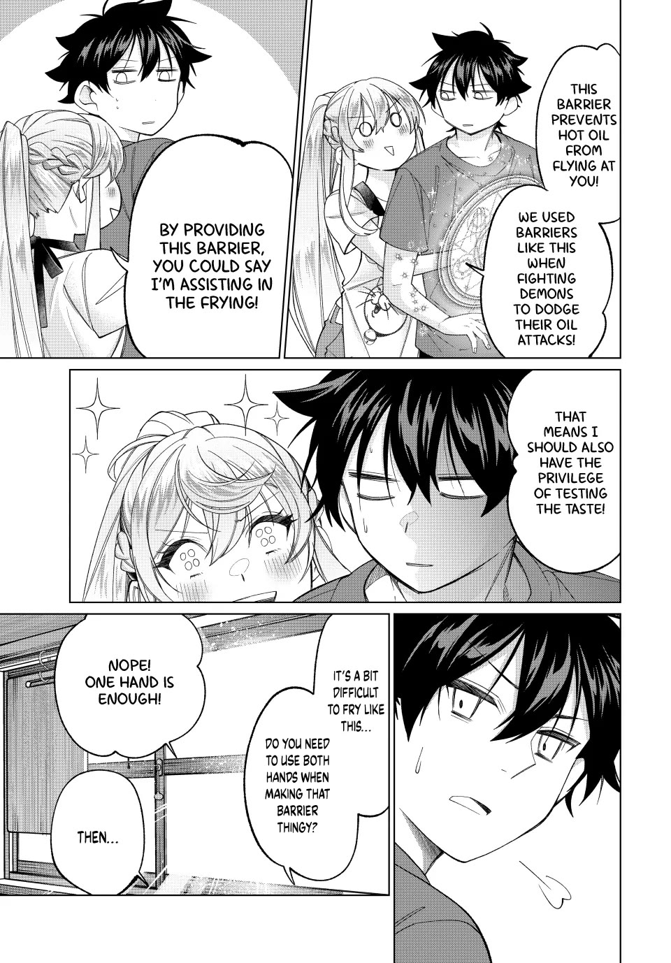 I Found a Female Knight in a Rice Field, in the Countryside They Think She’s My Wife Chapter 57 page 15 - Chapter 57
