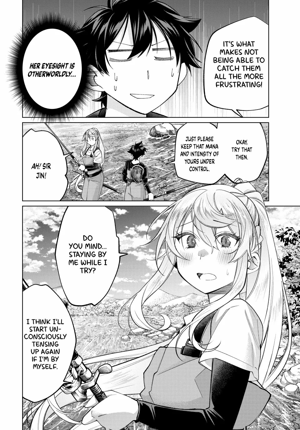 I Found a Female Knight in a Rice Field, in the Countryside They Think She’s My Wife Chapter 59 page 12 - Chapter 59