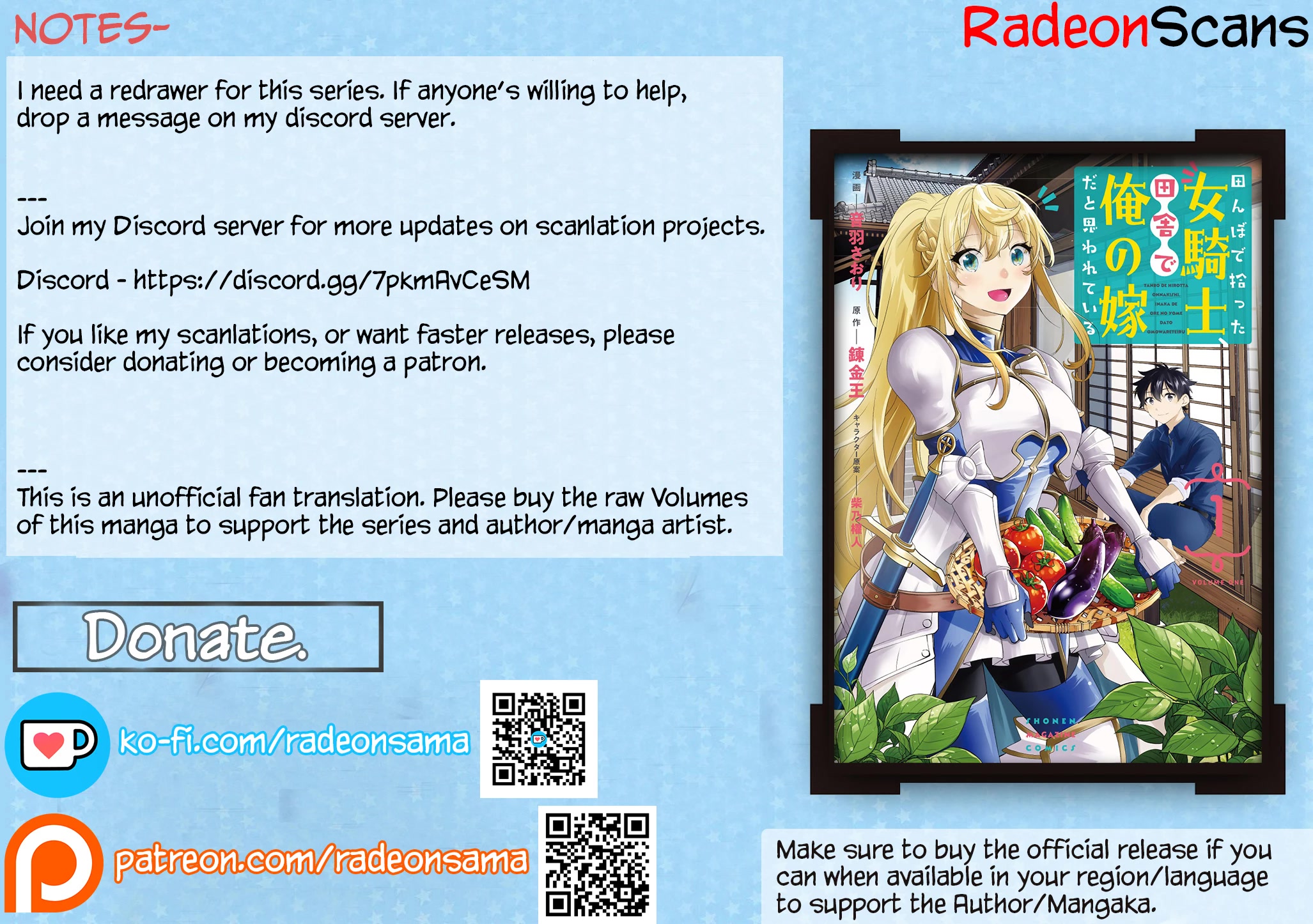 I Found a Female Knight in a Rice Field, in the Countryside They Think She’s My Wife Chapter 6 page 19 - Chapter 6: Breakfast With The Female Knight