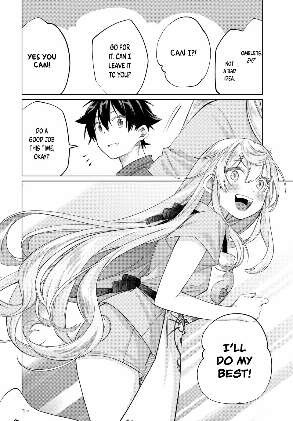 I Found a Female Knight in a Rice Field, in the Countryside They Think She’s My Wife Chapter 61 page 10 - Chapter 61