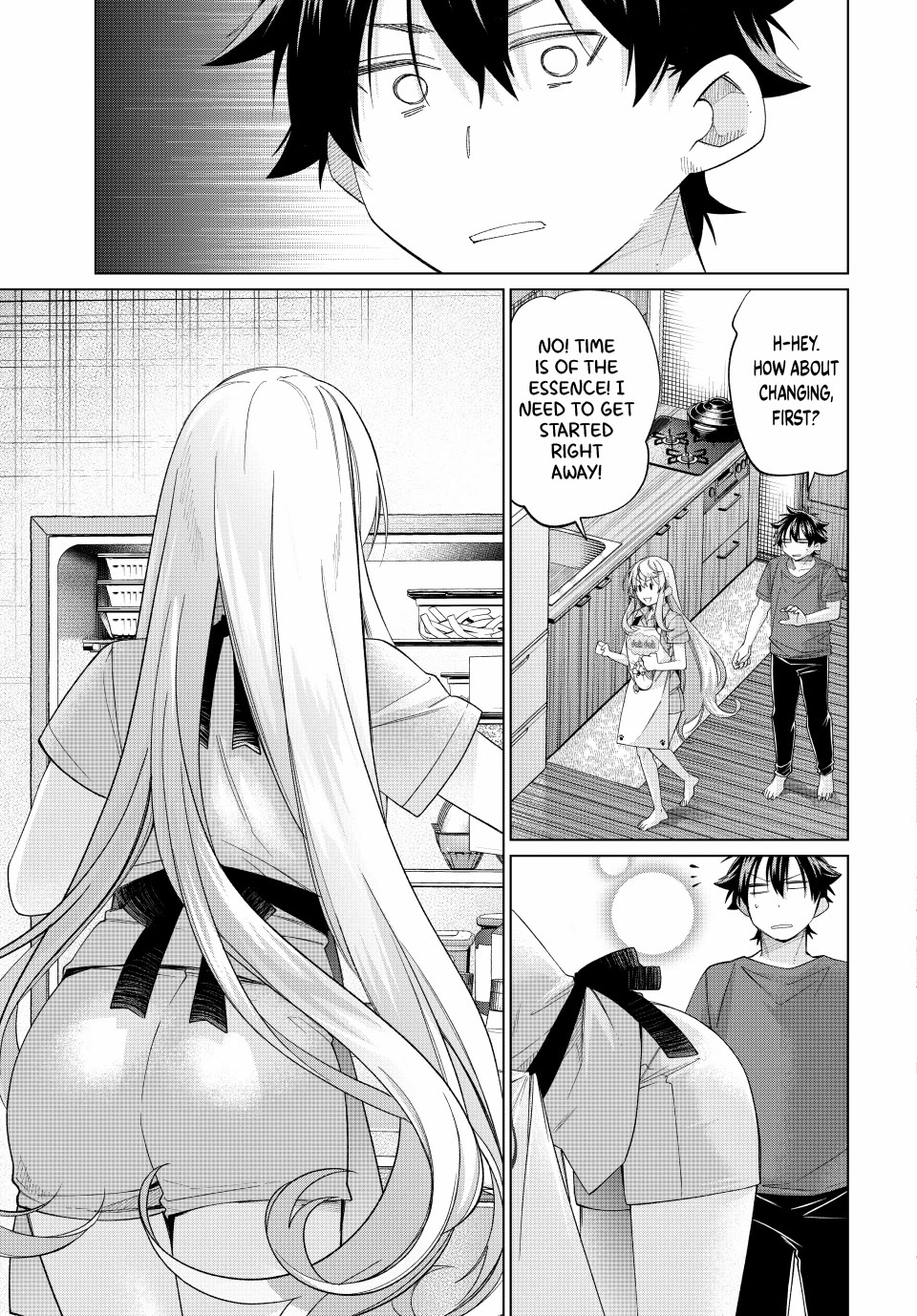 I Found a Female Knight in a Rice Field, in the Countryside They Think She’s My Wife Chapter 61 page 11 - Chapter 61
