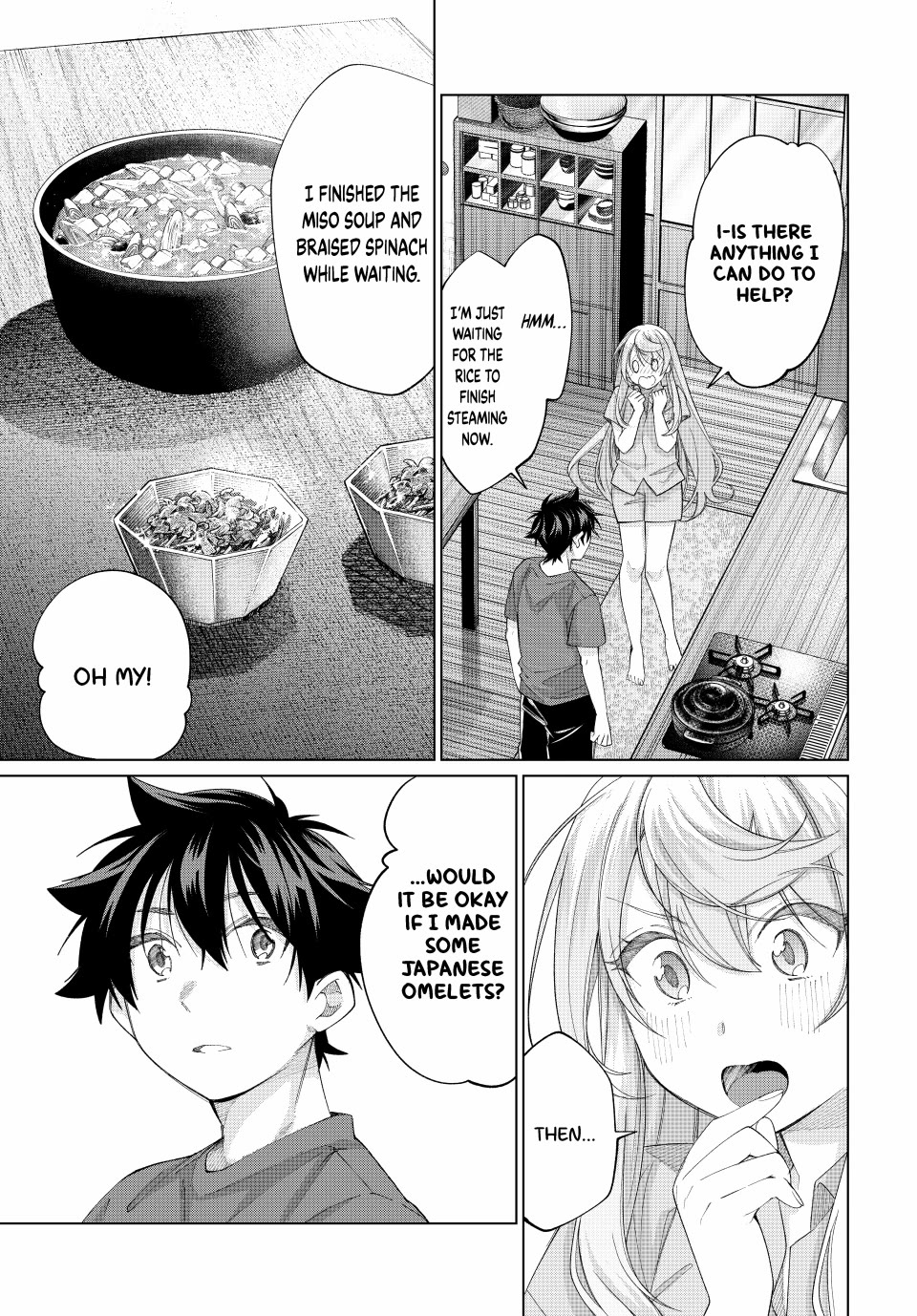 I Found a Female Knight in a Rice Field, in the Countryside They Think She’s My Wife Chapter 61 page 9 - Chapter 61