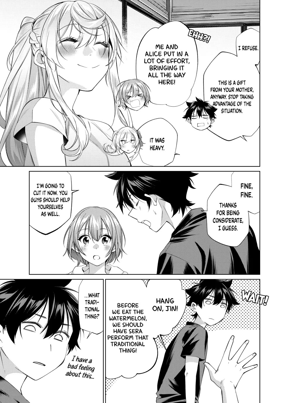 I Found a Female Knight in a Rice Field, in the Countryside They Think She’s My Wife Chapter 62 page 11 - Chapter 62