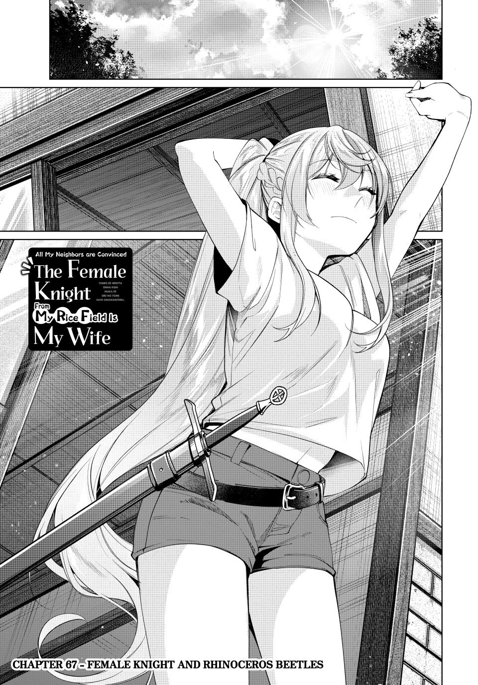 I Found a Female Knight in a Rice Field, in the Countryside They Think She’s My Wife Chapter 67 page 1 - Chapter 67
