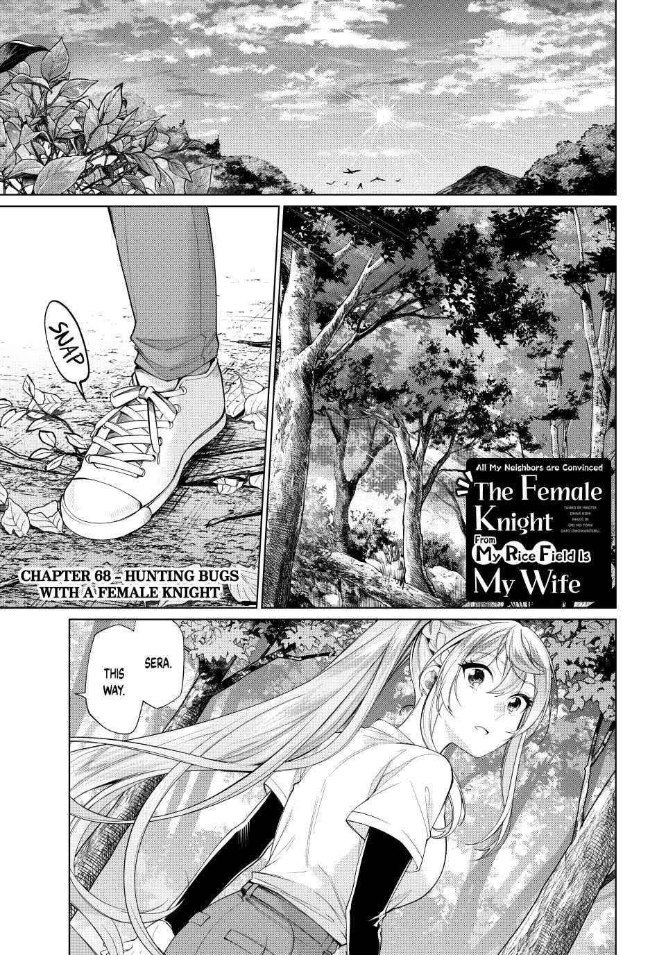 I Found a Female Knight in a Rice Field, in the Countryside They Think She’s My Wife Chapter 68 page 1 - Chapter 68