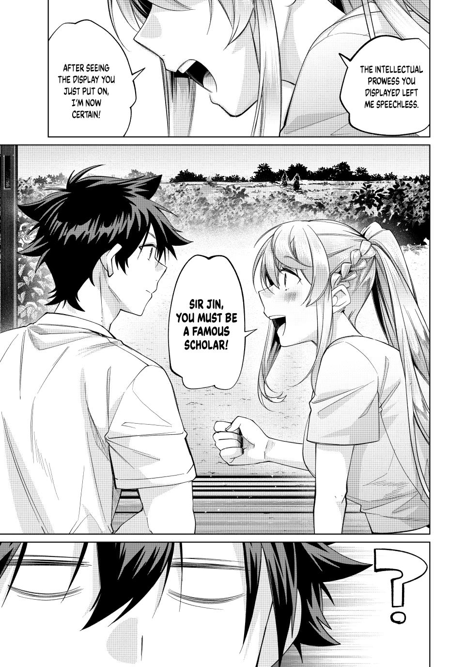 I Found a Female Knight in a Rice Field, in the Countryside They Think She’s My Wife Chapter 69 page 11 - Chapter 69