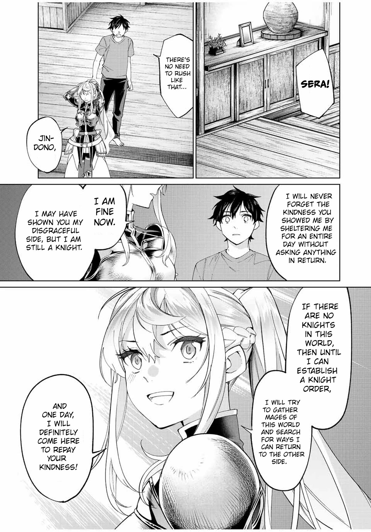 I Found a Female Knight in a Rice Field, in the Countryside They Think She’s My Wife Chapter 7 page 11 - Chapter 7: Living Together With The Female Knight