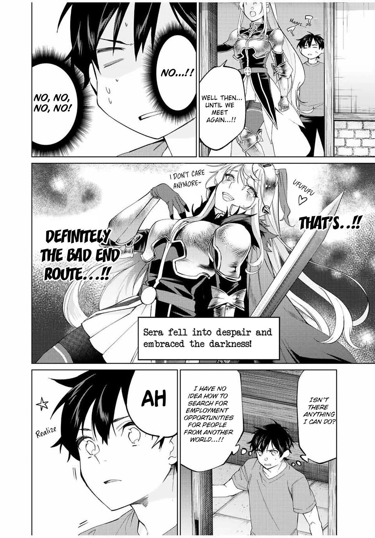 I Found a Female Knight in a Rice Field, in the Countryside They Think She’s My Wife Chapter 7 page 12 - Chapter 7: Living Together With The Female Knight
