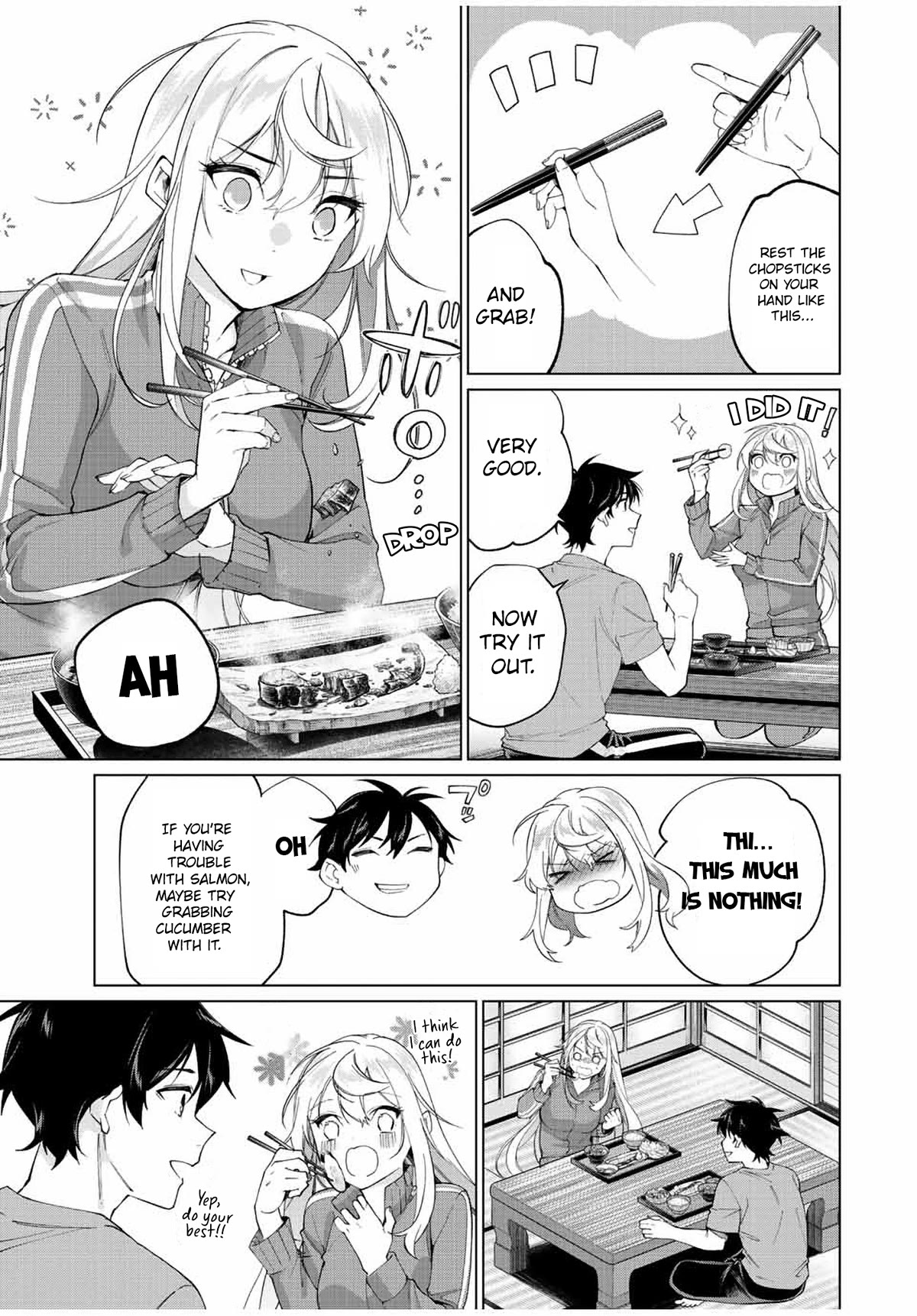 I Found a Female Knight in a Rice Field, in the Countryside They Think She’s My Wife Chapter 7 page 3 - Chapter 7: Living Together With The Female Knight