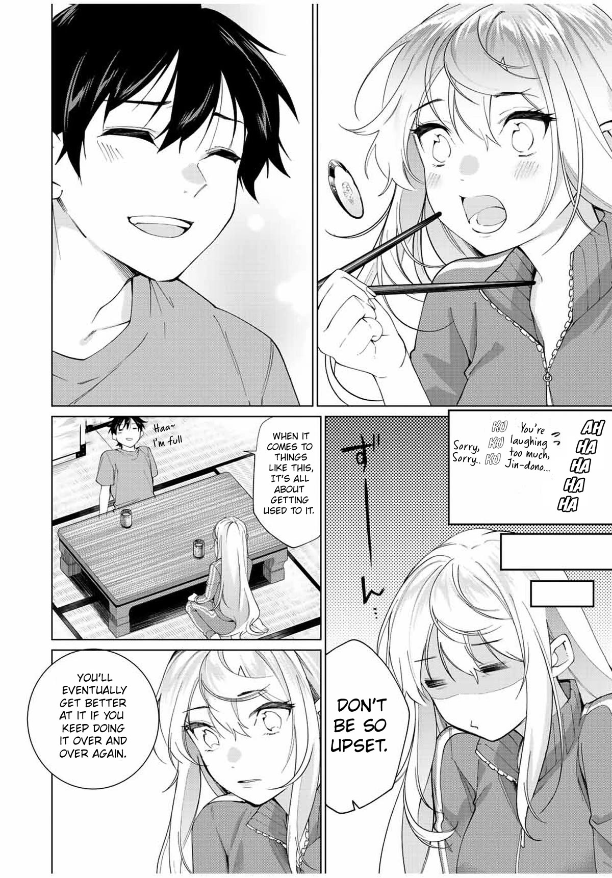 I Found a Female Knight in a Rice Field, in the Countryside They Think She’s My Wife Chapter 7 page 4 - Chapter 7: Living Together With The Female Knight