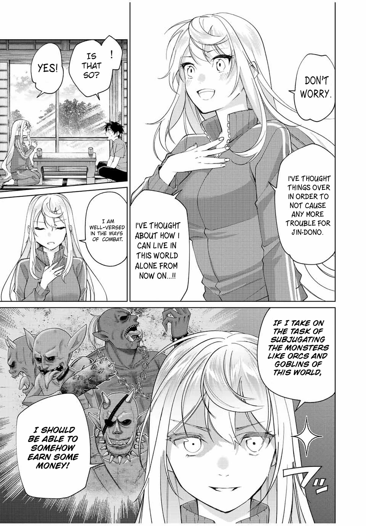 I Found a Female Knight in a Rice Field, in the Countryside They Think She’s My Wife Chapter 7 page 7 - Chapter 7: Living Together With The Female Knight