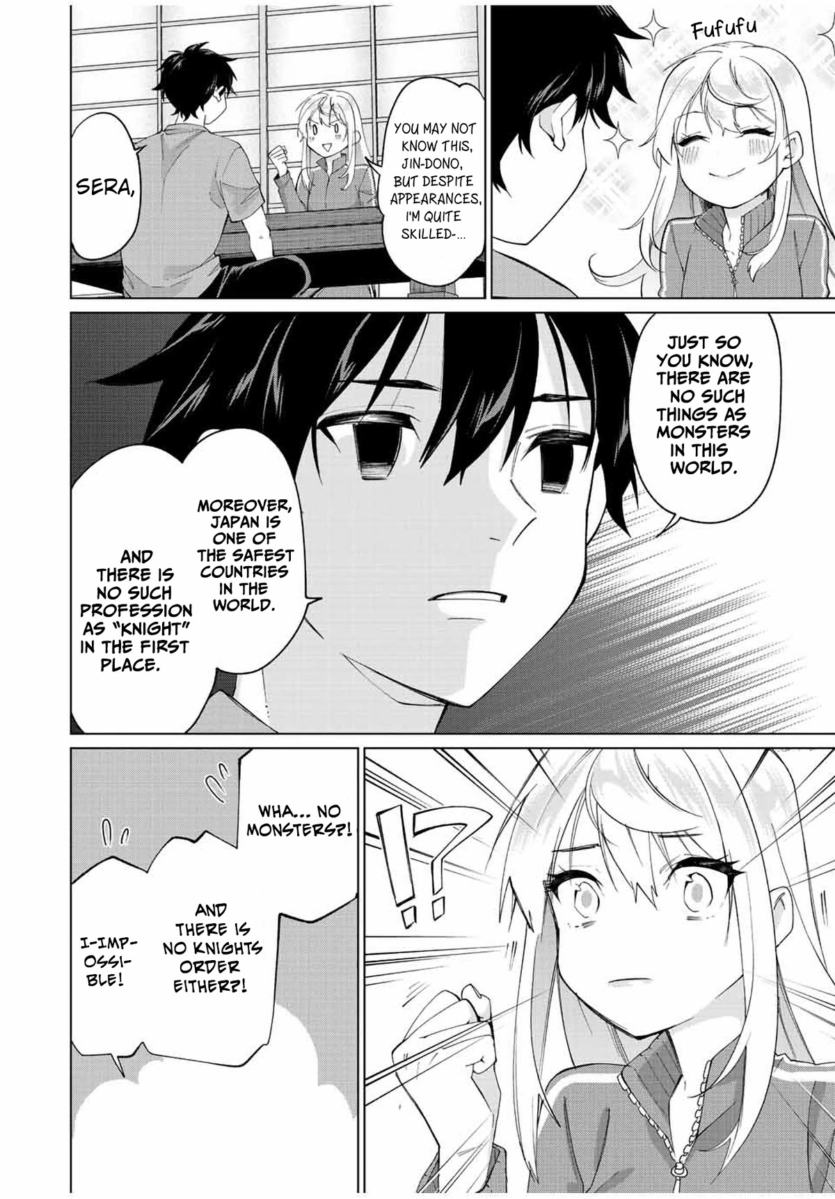 I Found a Female Knight in a Rice Field, in the Countryside They Think She’s My Wife Chapter 7 page 8 - Chapter 7: Living Together With The Female Knight