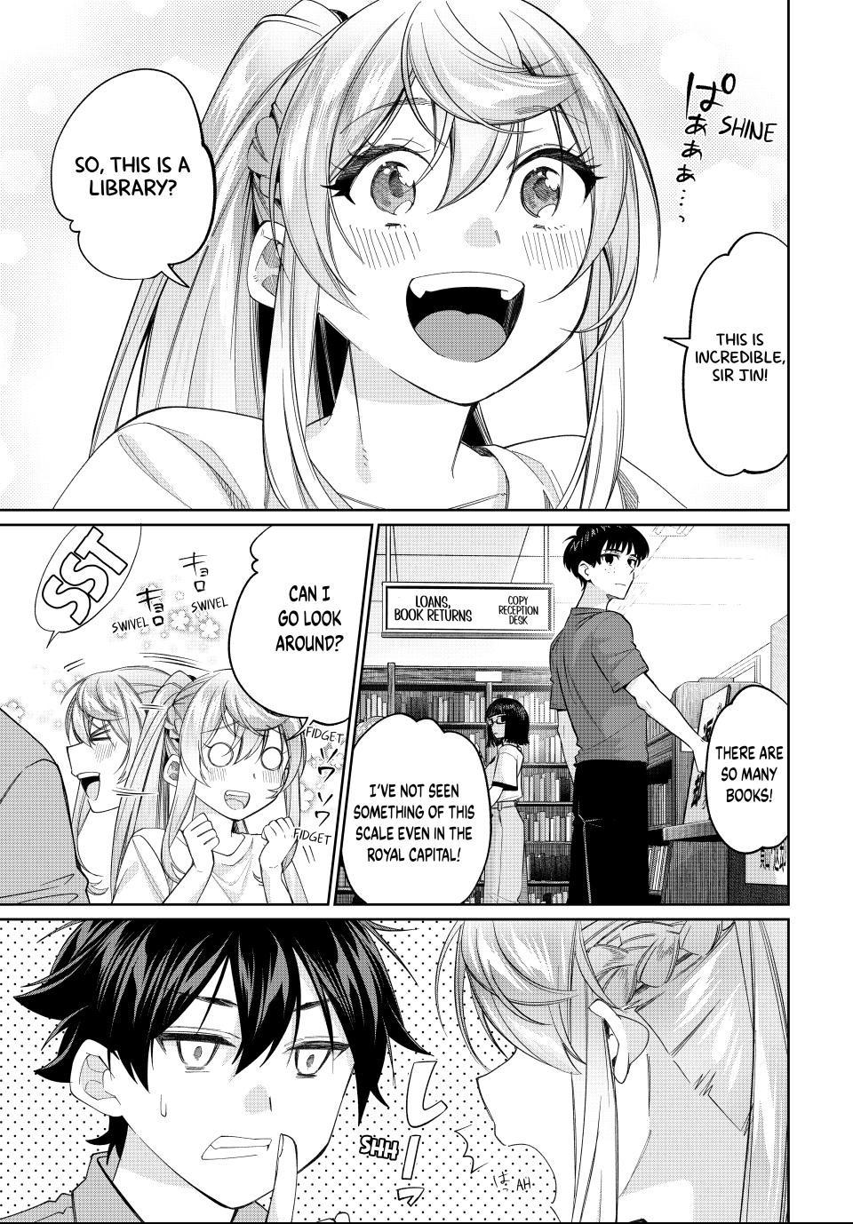 I Found a Female Knight in a Rice Field, in the Countryside They Think She’s My Wife Chapter 71 page 3 - Chapter 71