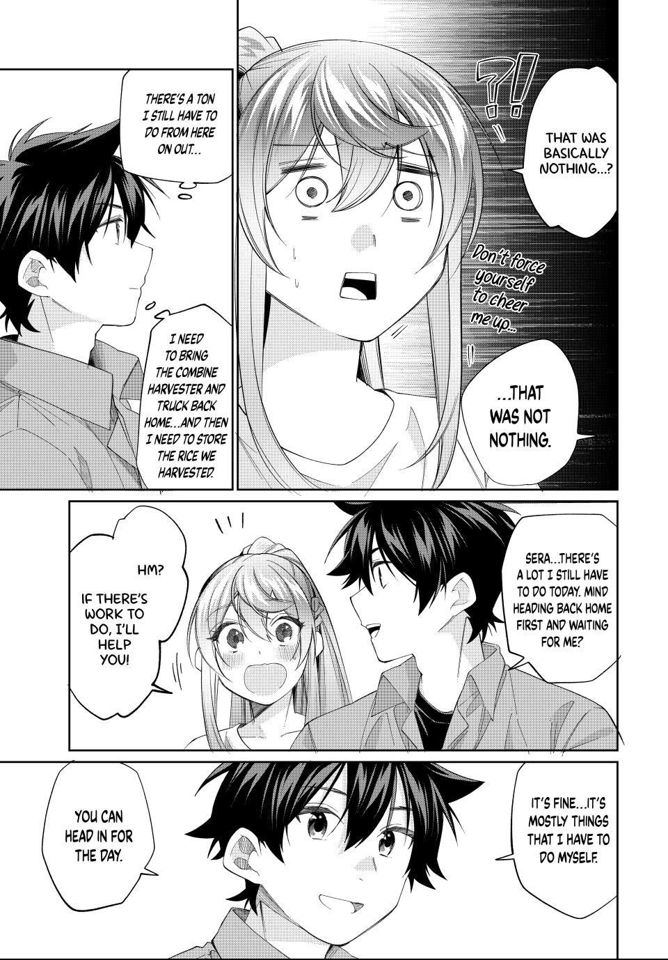 I Found a Female Knight in a Rice Field, in the Countryside They Think She’s My Wife Chapter 73 page 11 - Chapter 73