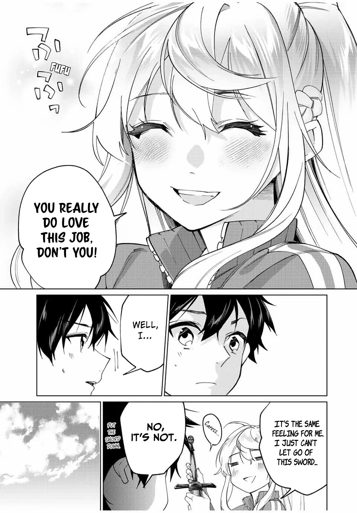 I Found a Female Knight in a Rice Field, in the Countryside They Think She’s My Wife Chapter 8 page 11 - Chapter 8: Harvesting Long Eggplants